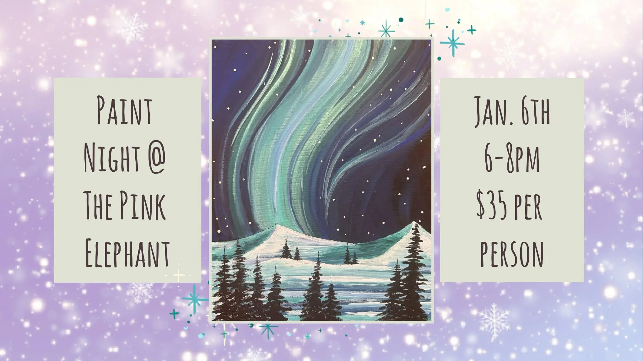 Paint Night at The Pink Elephant