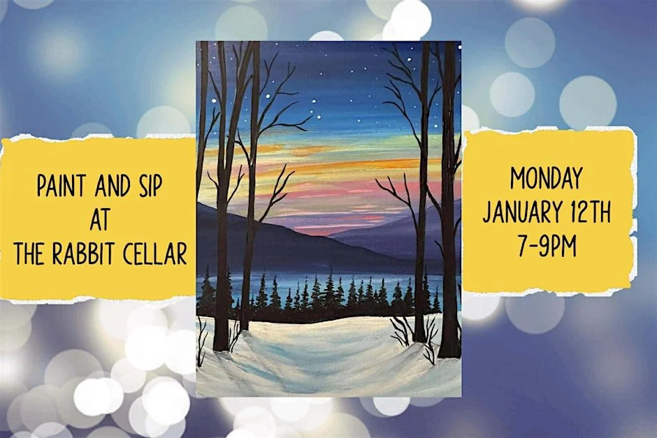 Paint and Sip at The Rabbit Cellar Lounge