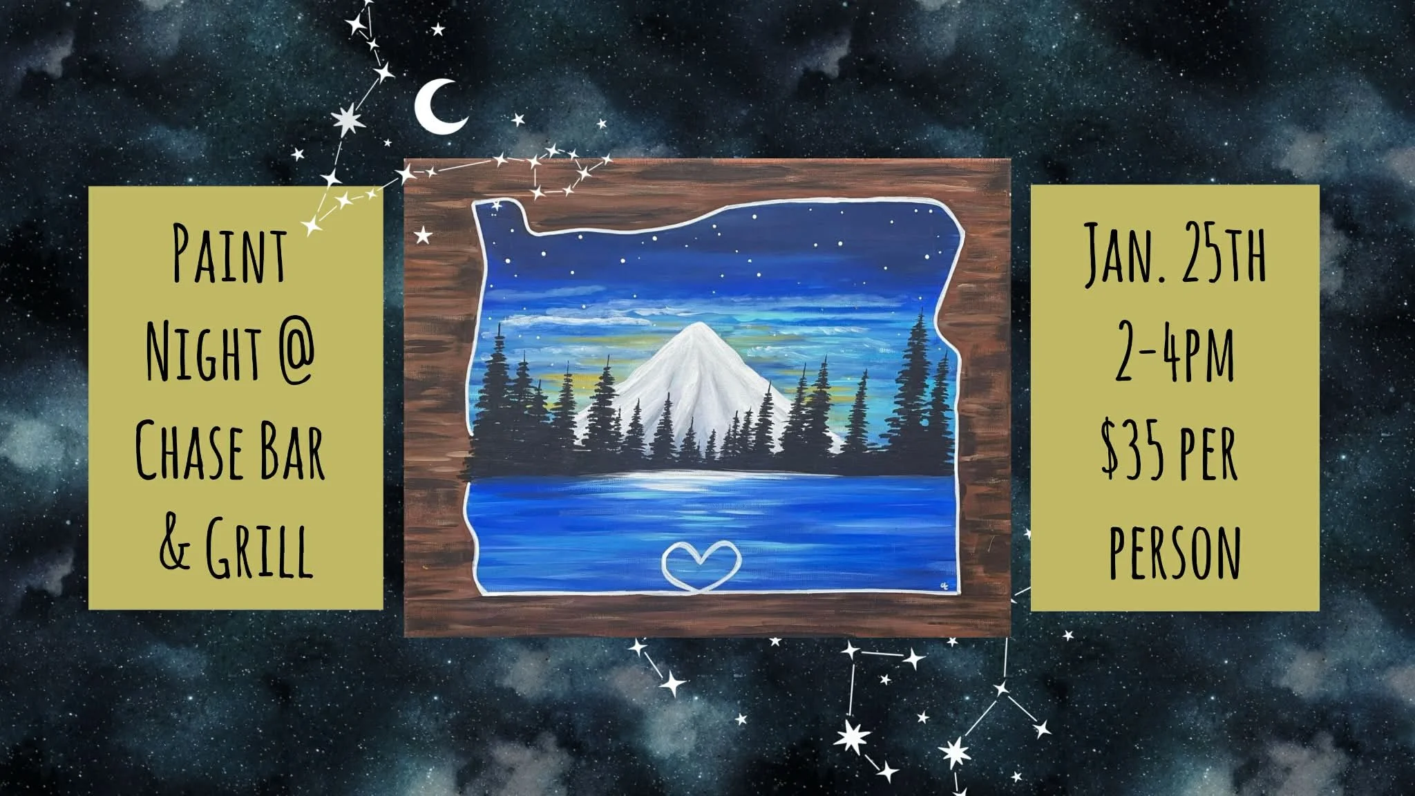 Paint Night at Chase Bar &amp; Grill