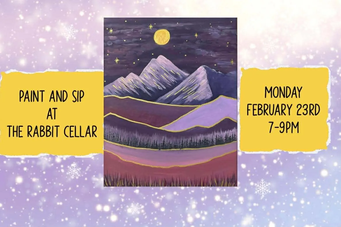 Paint and Sip at The Rabbit Cellar Lounge