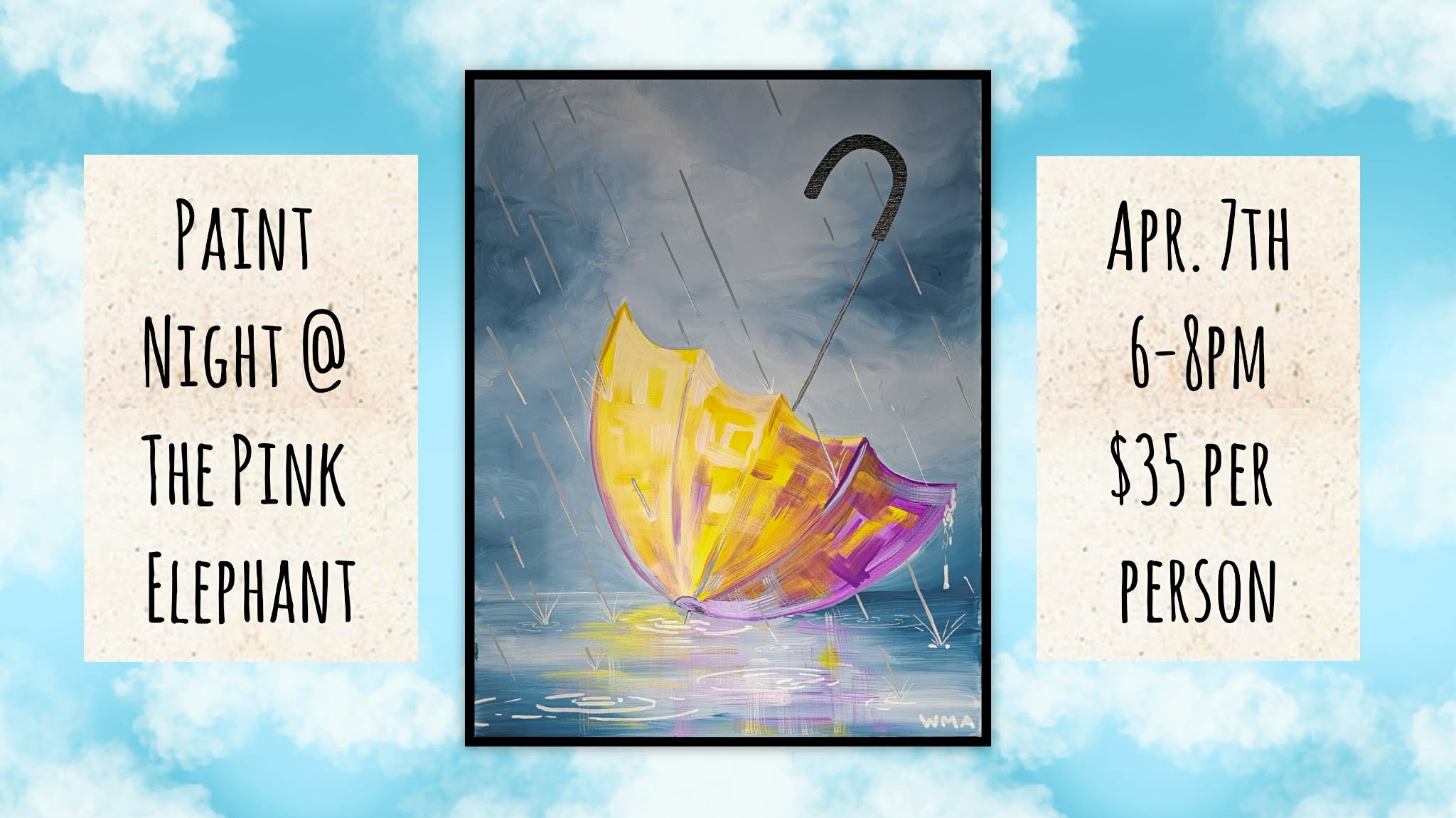 Paint Night at The Pink Elephant