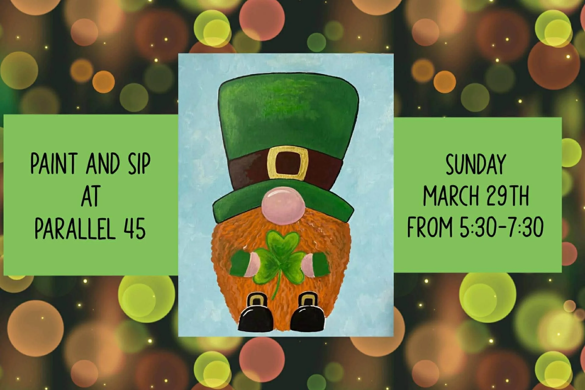 Paint and Sip At Parallel 45 Brewing