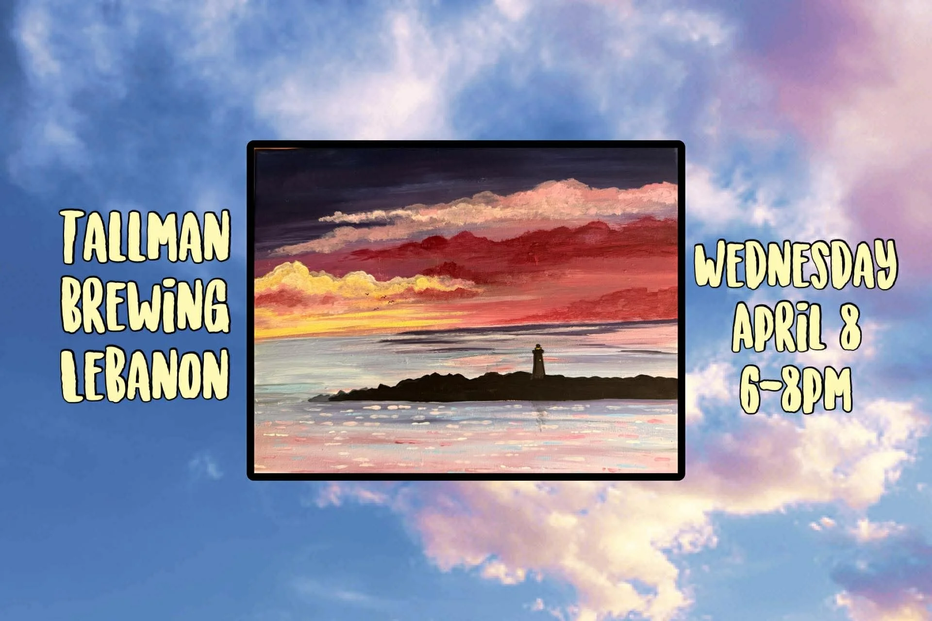 Paint &amp; Brews at Tallman Brewing