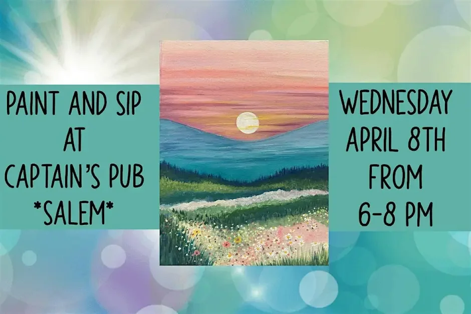 Paint and Sip At Captain's Pub