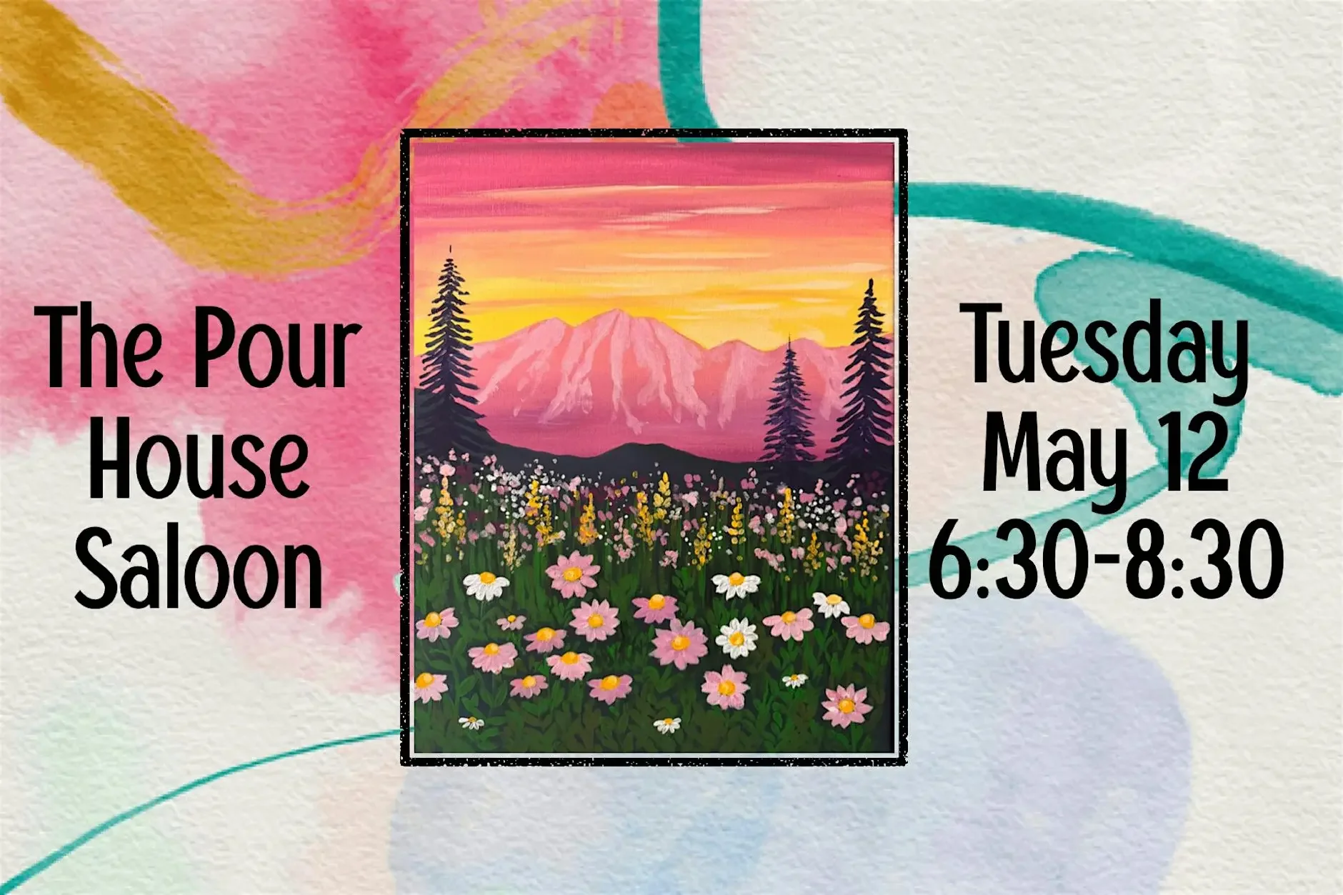 Paint Night At Pour House Saloon