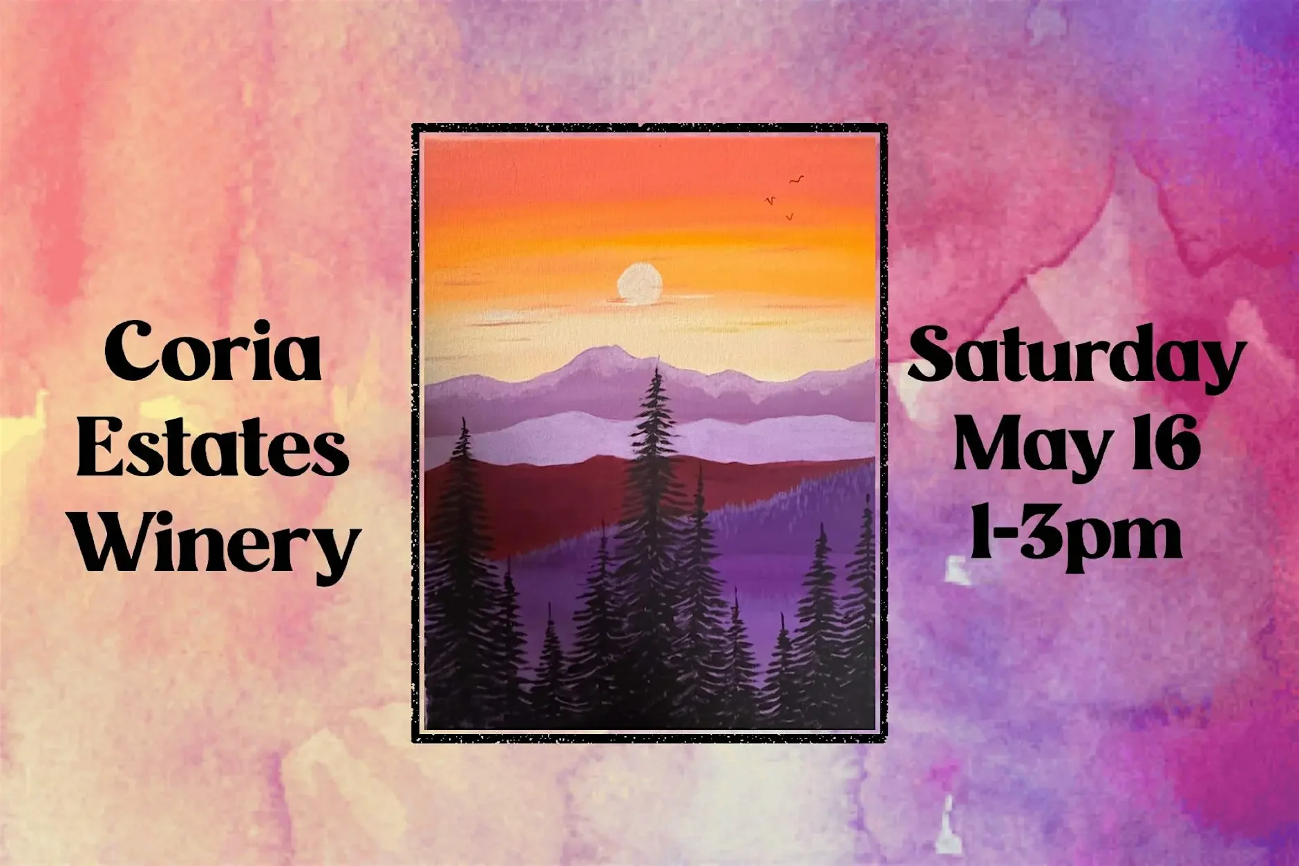 Paint &amp; Sip at Coria Estates