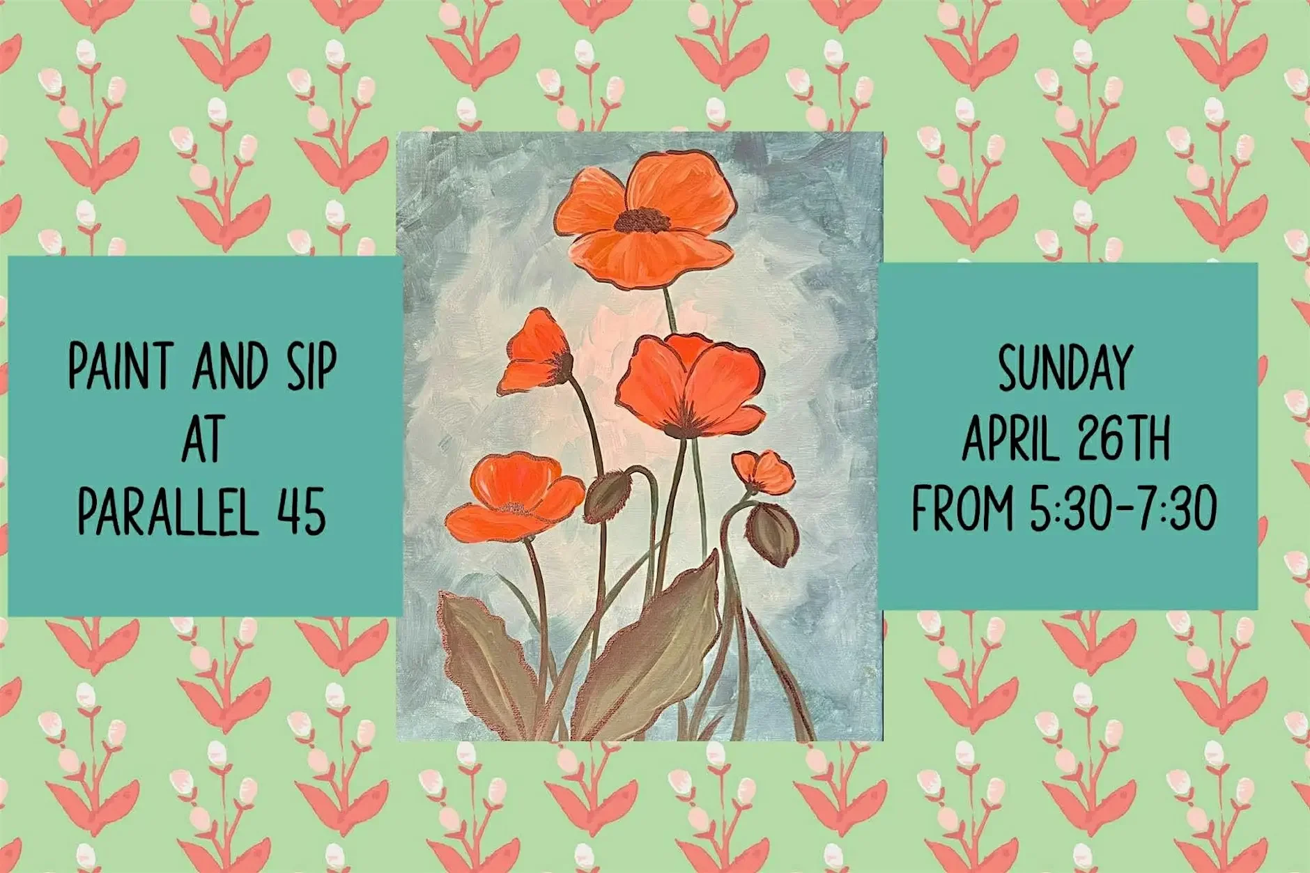 Paint and Sip At Parallel 45 Brewing
