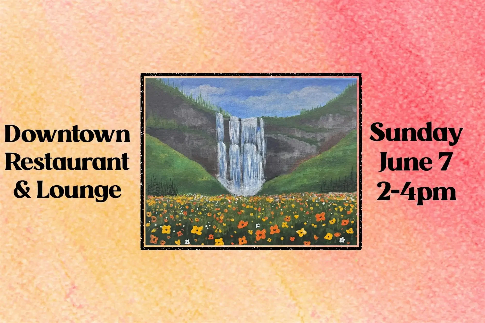Paint &amp; Sip at Downtown Restaurant &amp; Lounge