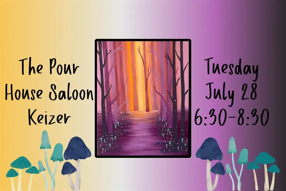 Paint Night At Pour House Saloon