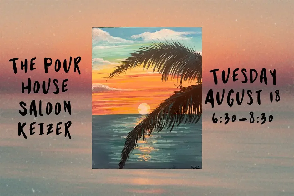Paint Night At Pour House Saloon