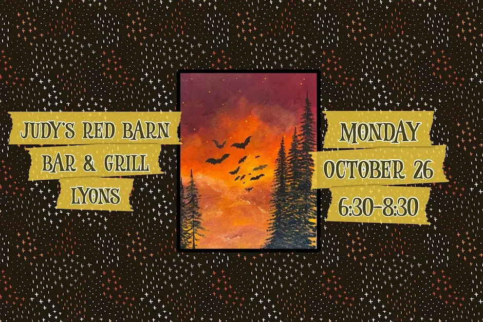 Paint Night at Judy's Red Barn Bar & Grill in Lyons