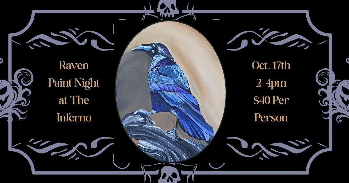 Raven Paint Night at The Inferno Restaurant