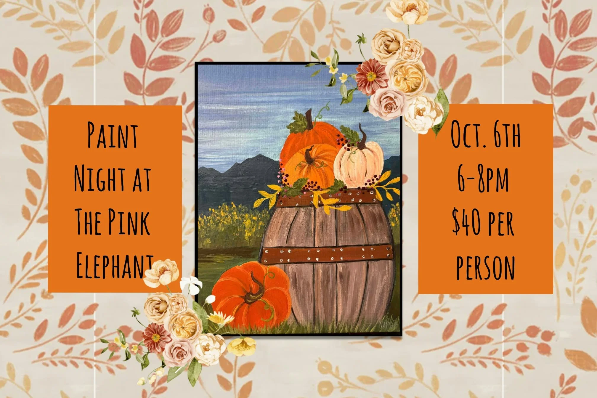 Paint Night at The Pink Elephant