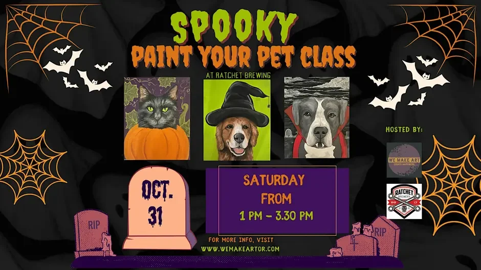 Paint Your Pet at Ratchet Brewing