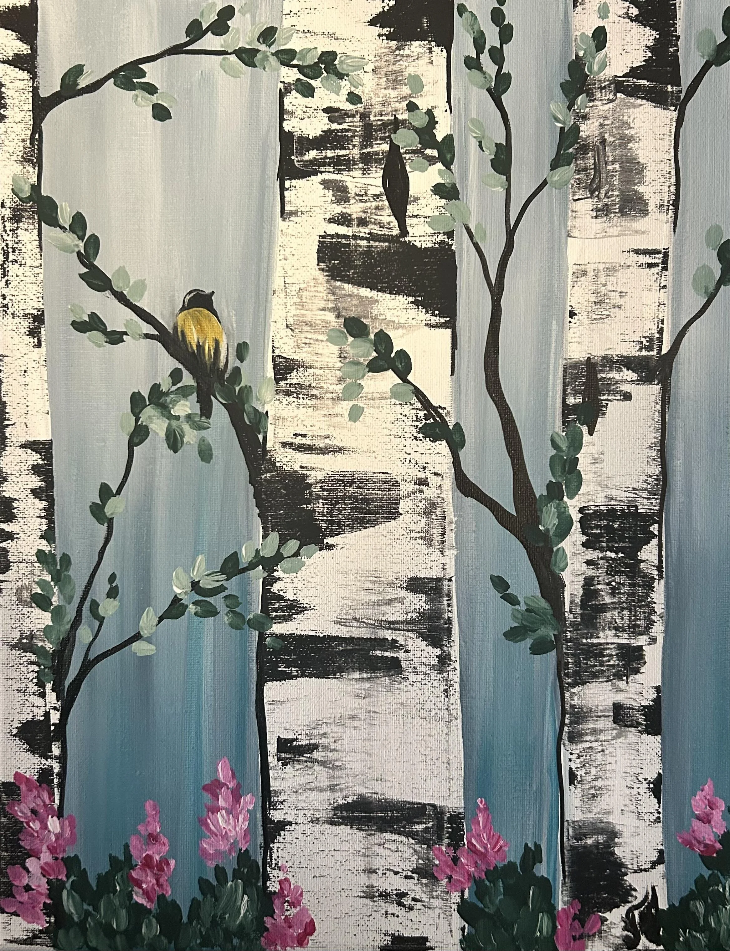 All Ages Paint Night at iWingz in Salem — We Make Art