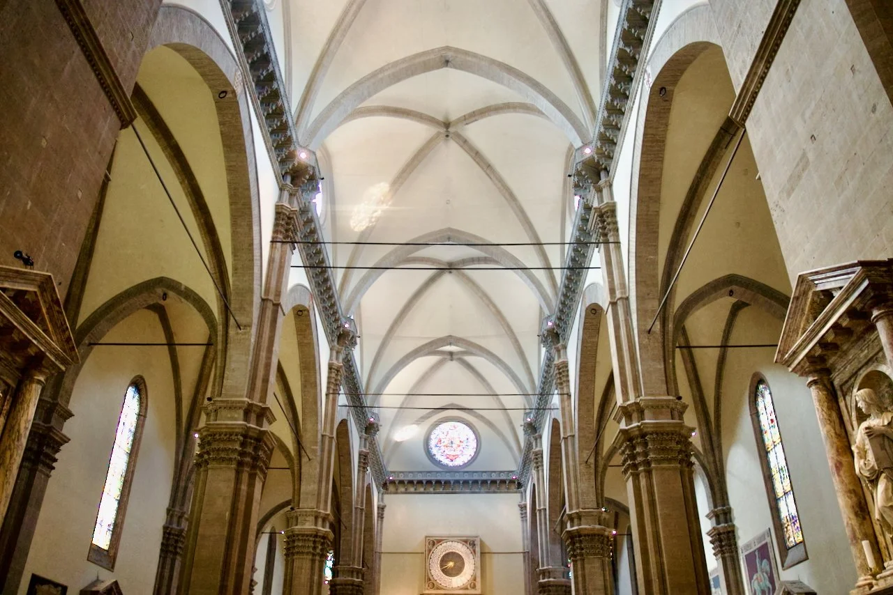 Inside the duomo