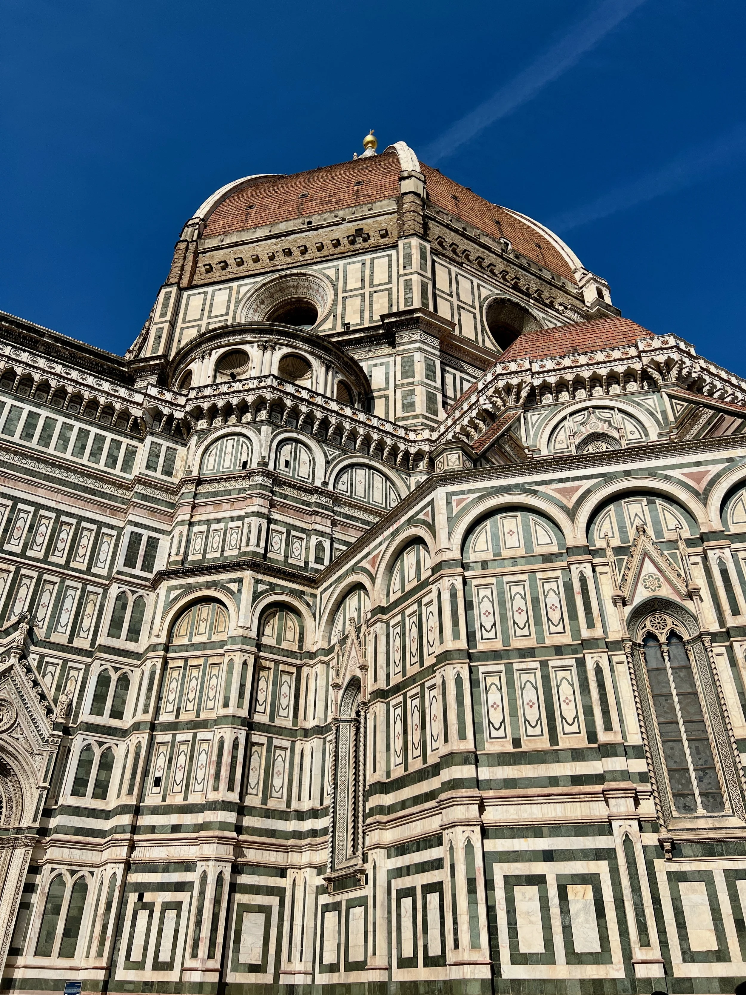 side view of the Duomo