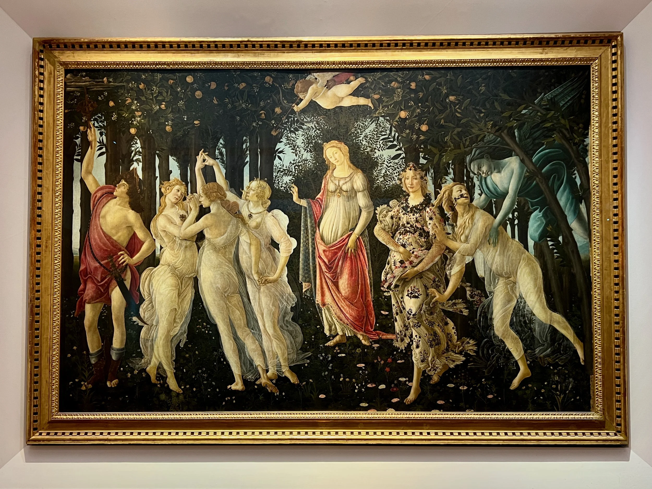Botticelli's Primavera painting