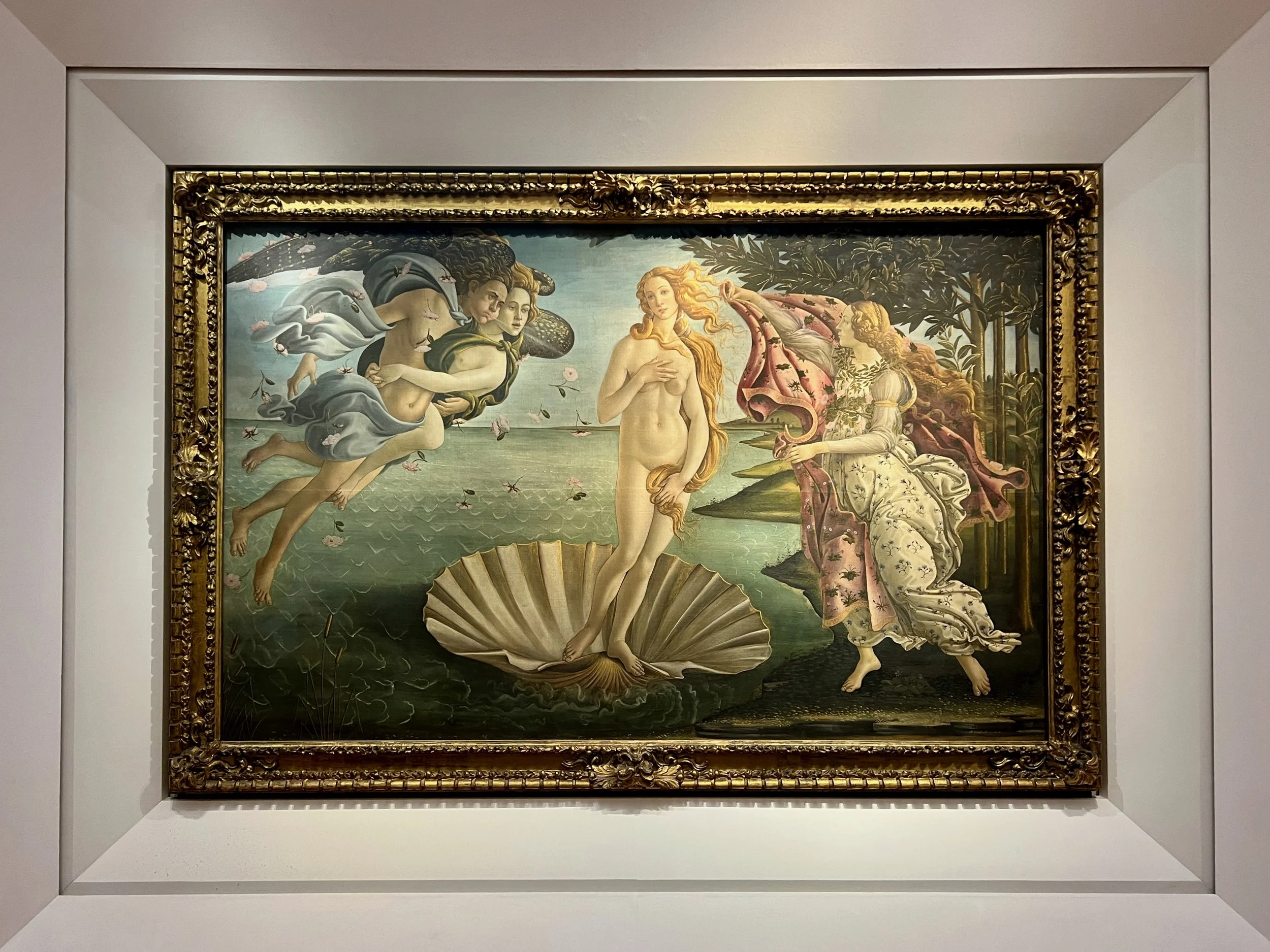 Botticelli's Birth of Venus painting