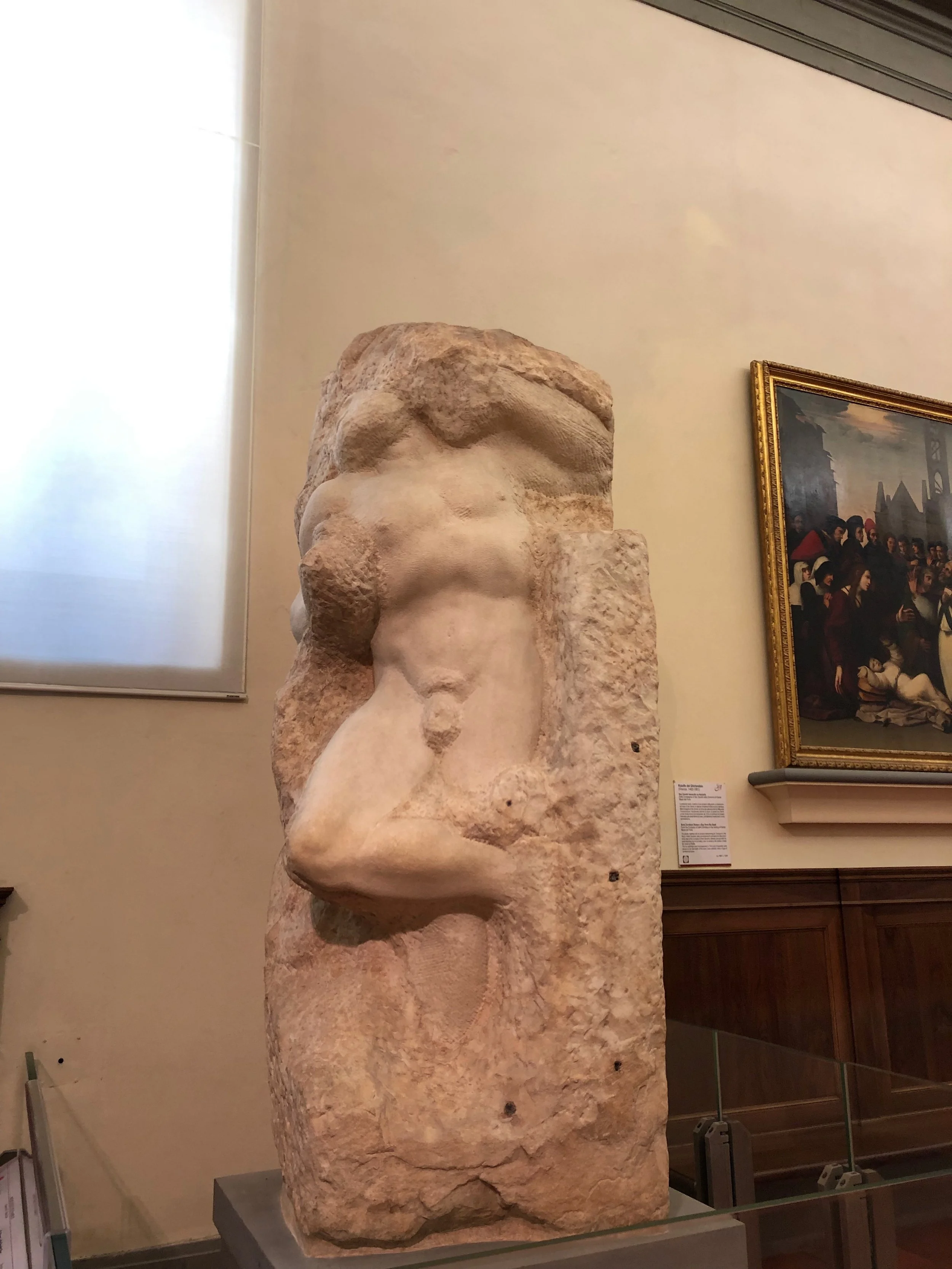 another unfinished statue