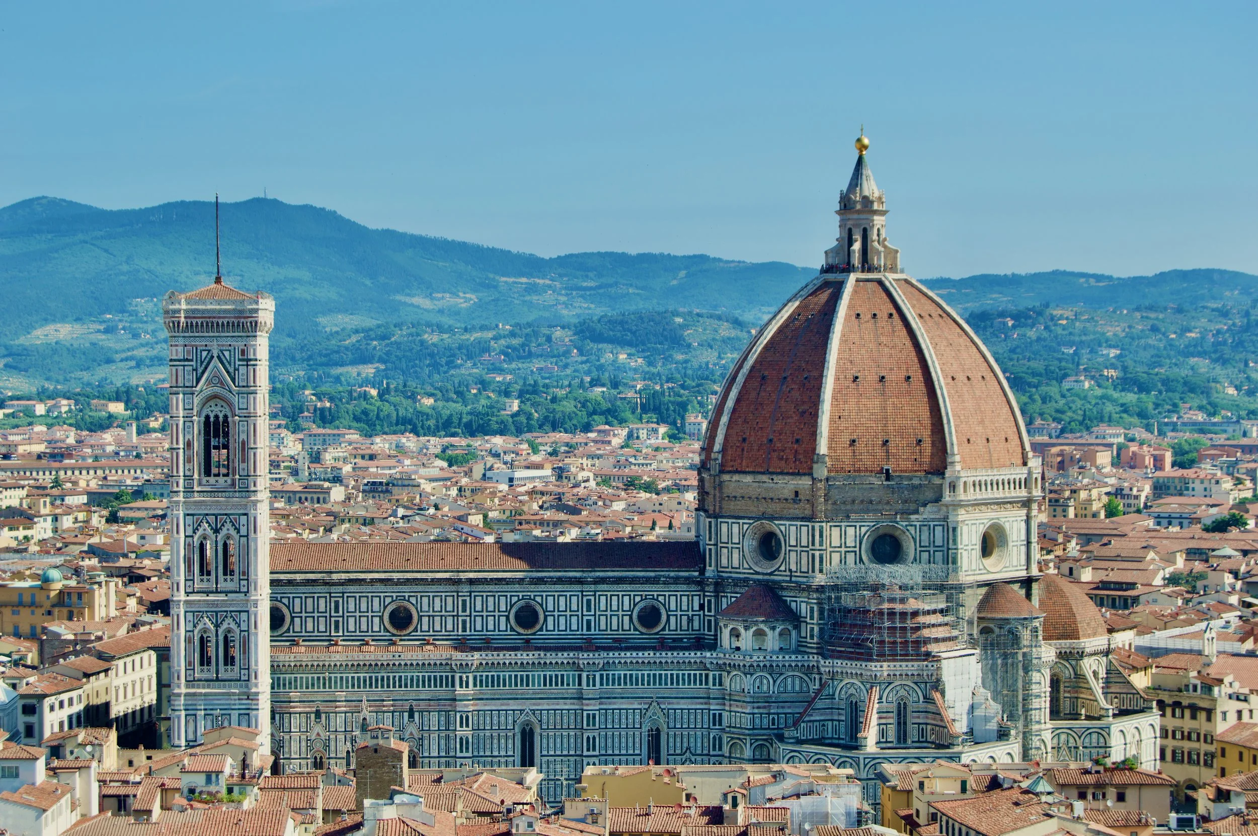 Duomo in Florence, huge old church