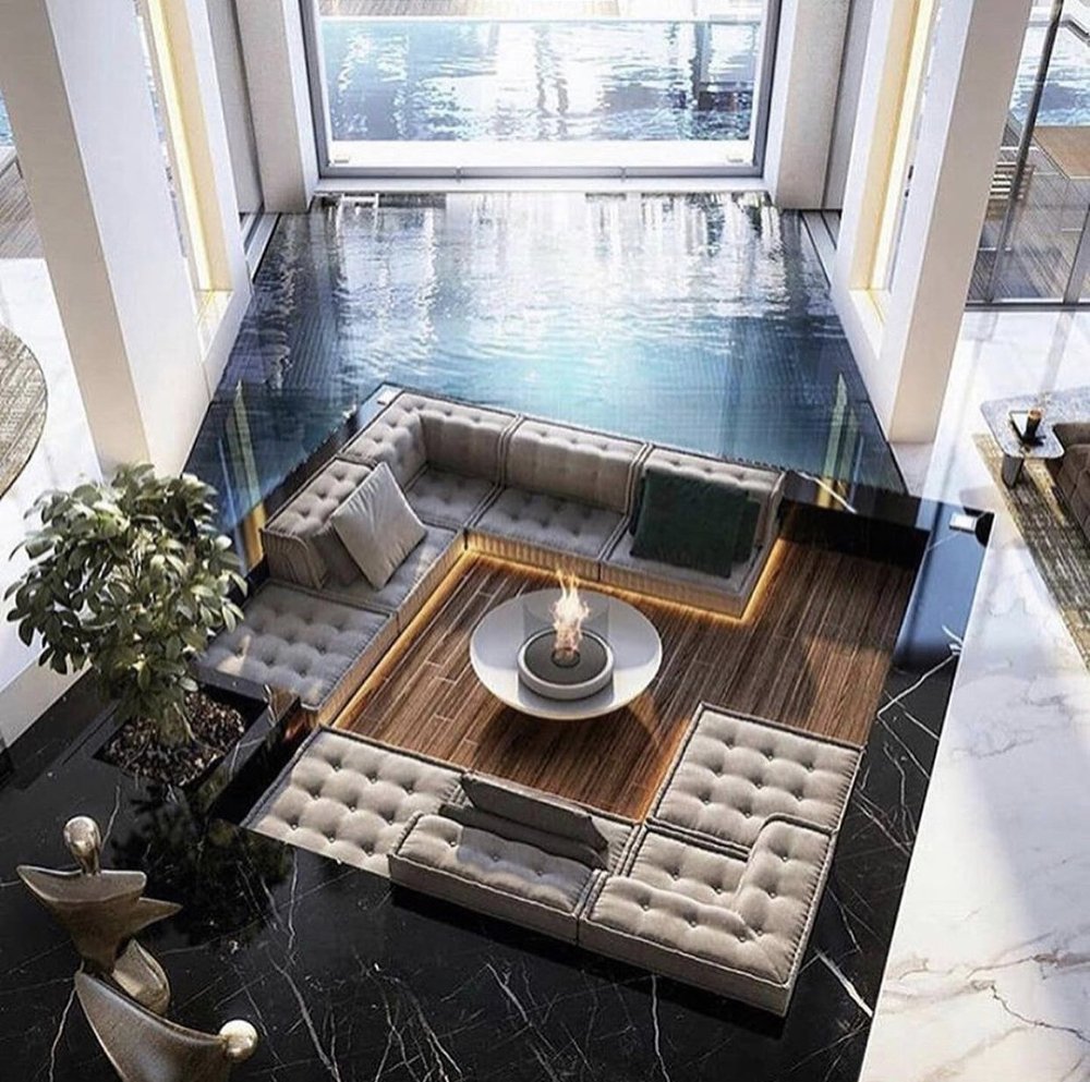 Stylish Sunken Living Rooms