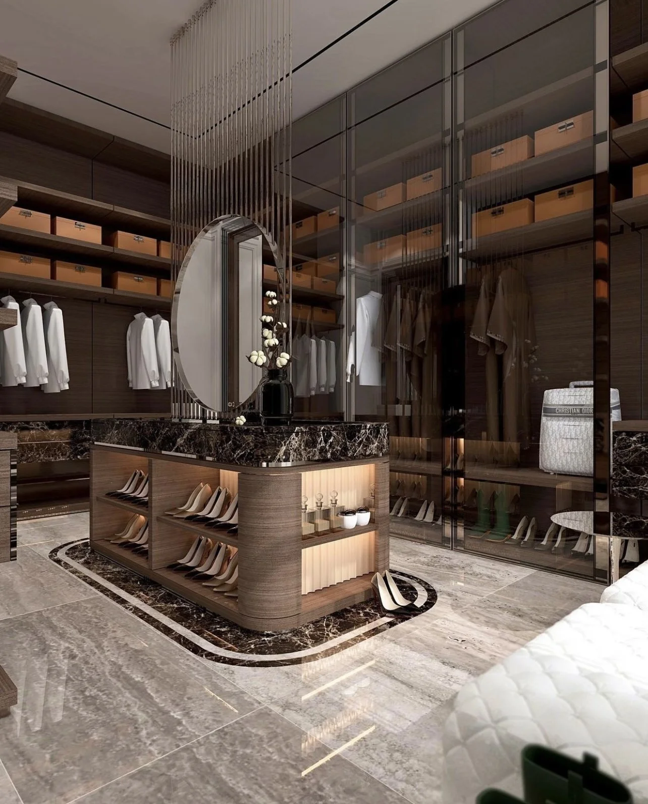 Luxury Closets | DFW Custom Homes | SSI