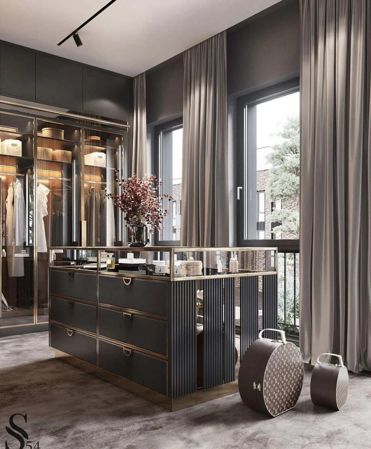 Luxury Closets | DFW Custom Homes | SSI