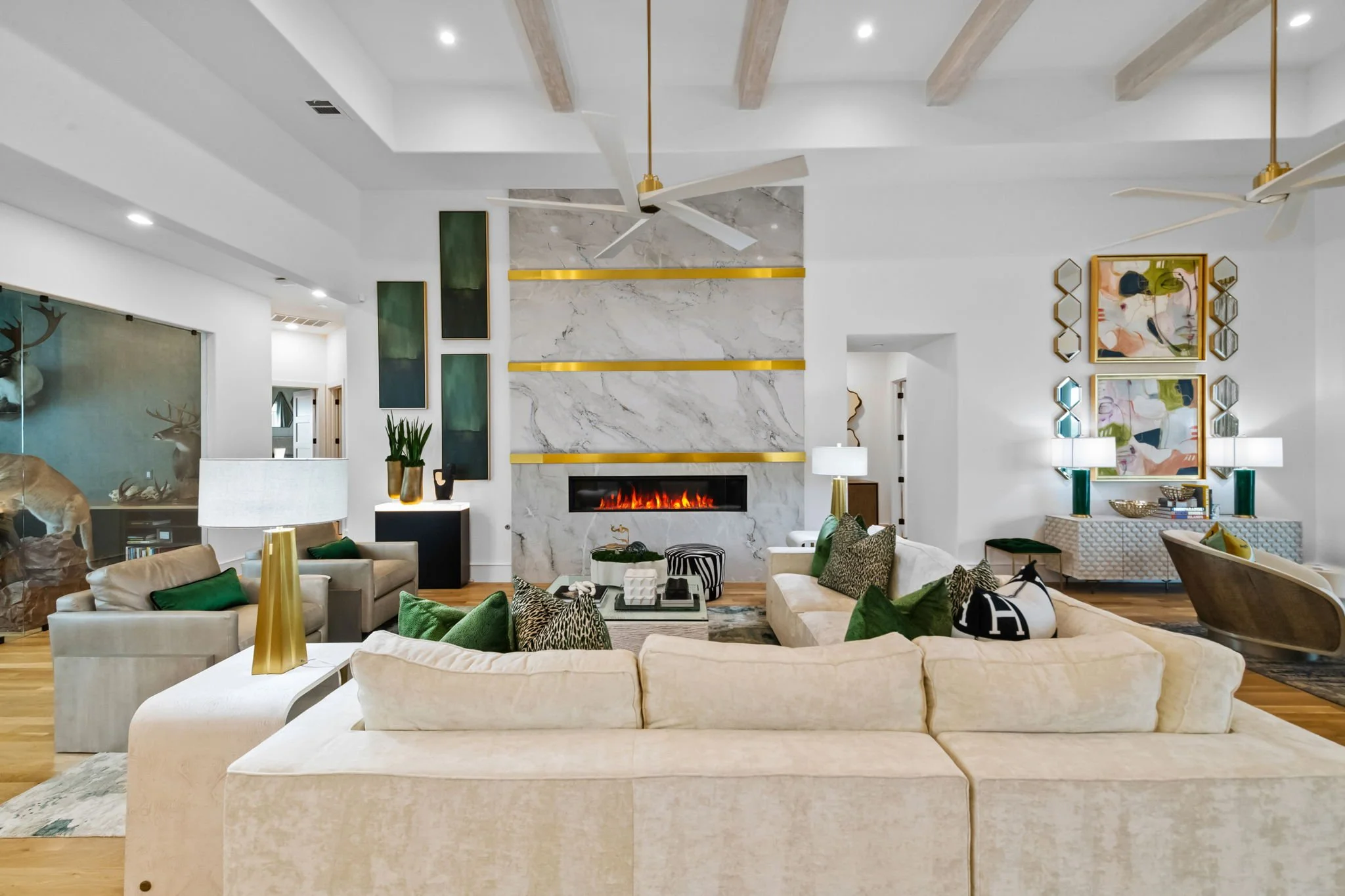 Golden Glam | Dallas Interior Design | SSI