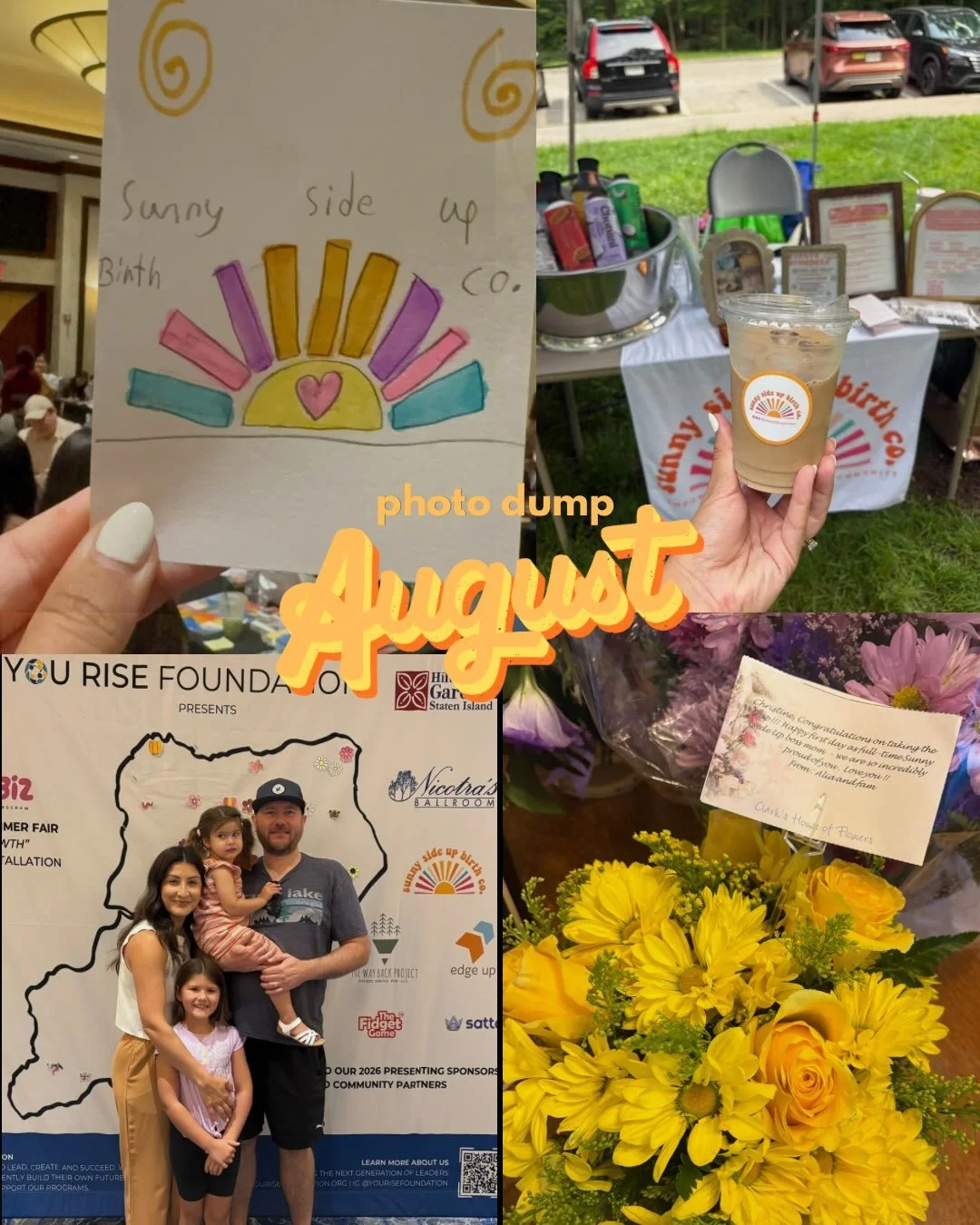 August flew by &amp; was packed with beauty, generosity, &amp; connection.

Welcoming September with open arms 🫶