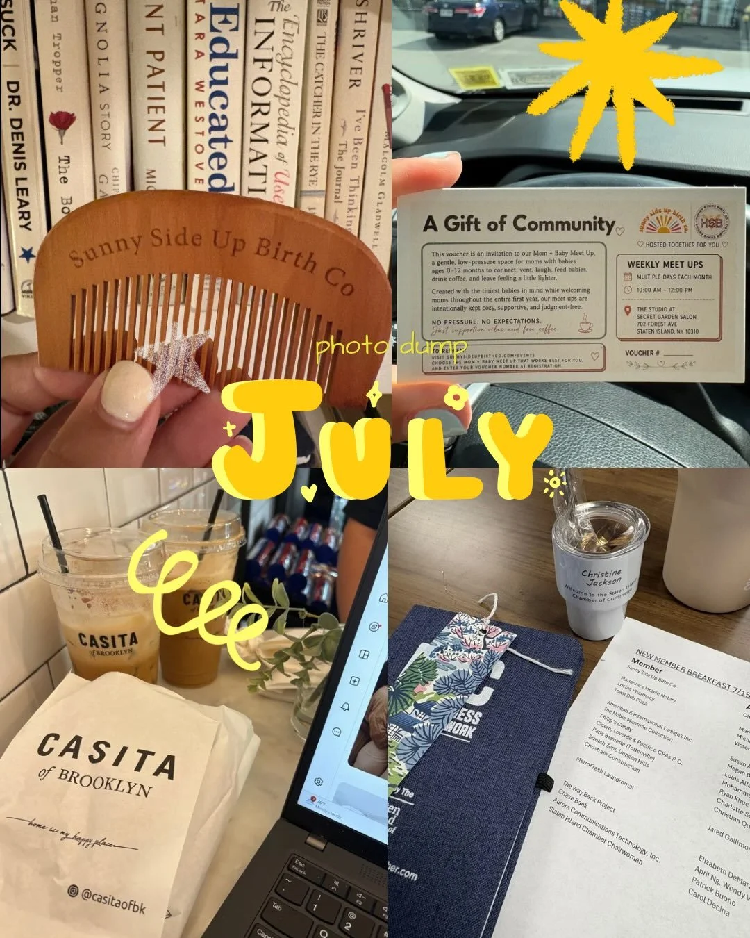 Bottling up the vibes of July ✨💛

Our good friends at @the_way_back_project are gifting our moms two amazing experiences. They have gifted spots to their August 9th Women&rsquo;s Rewilding Circle - I went in July &amp; it was a much needed reset in 