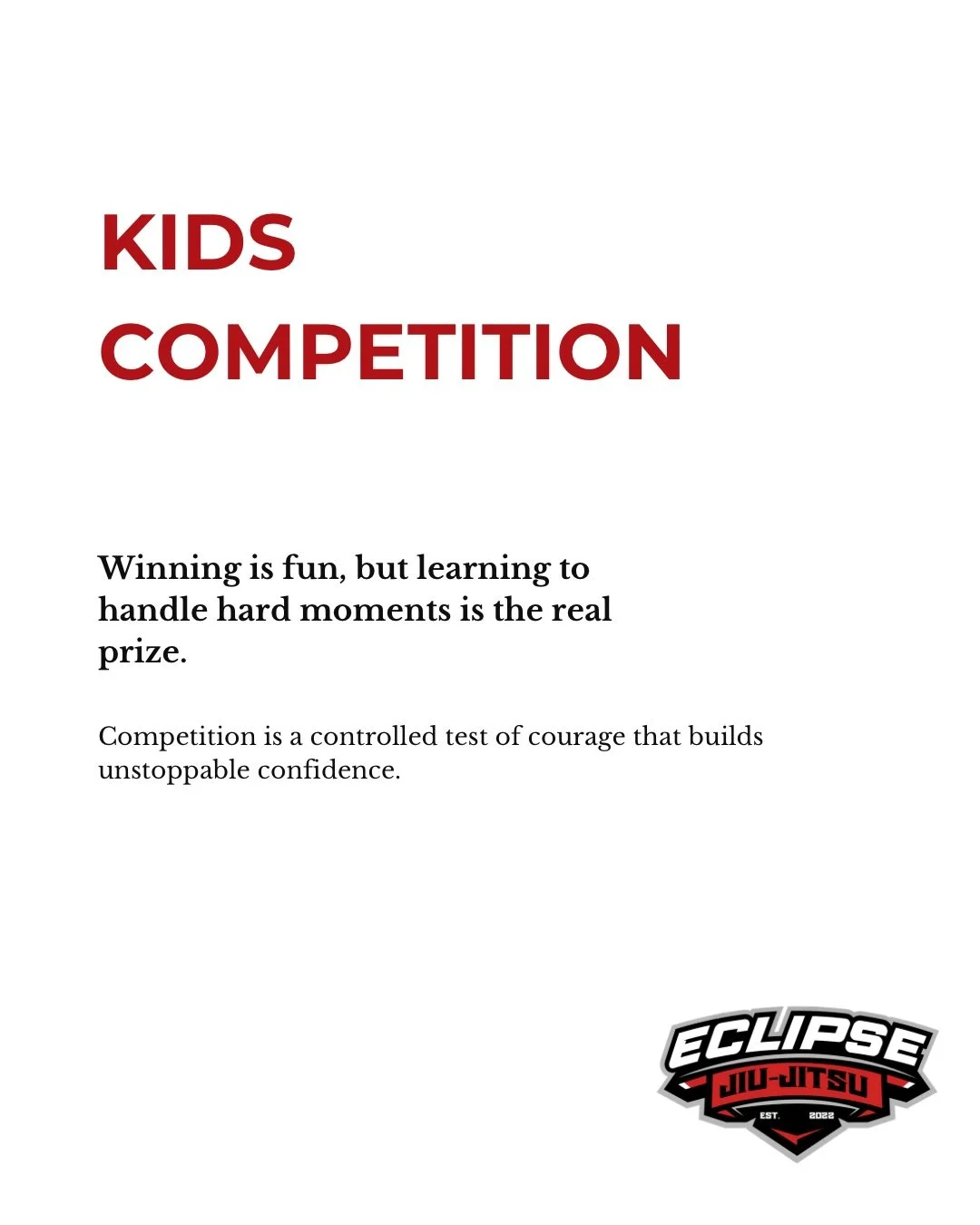 Competition is not about collecting shiny pieces of plastic to put on a bedroom shelf. Stepping onto a tournament mat is a controlled, safe environment designed to test a child&rsquo;s courage and focus under pressure. When a kid walks out under the 