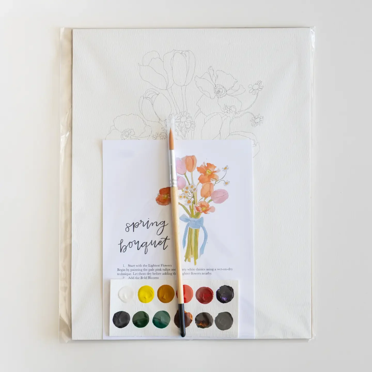 Mother + Daughter Ticket: Watercolor Workshop