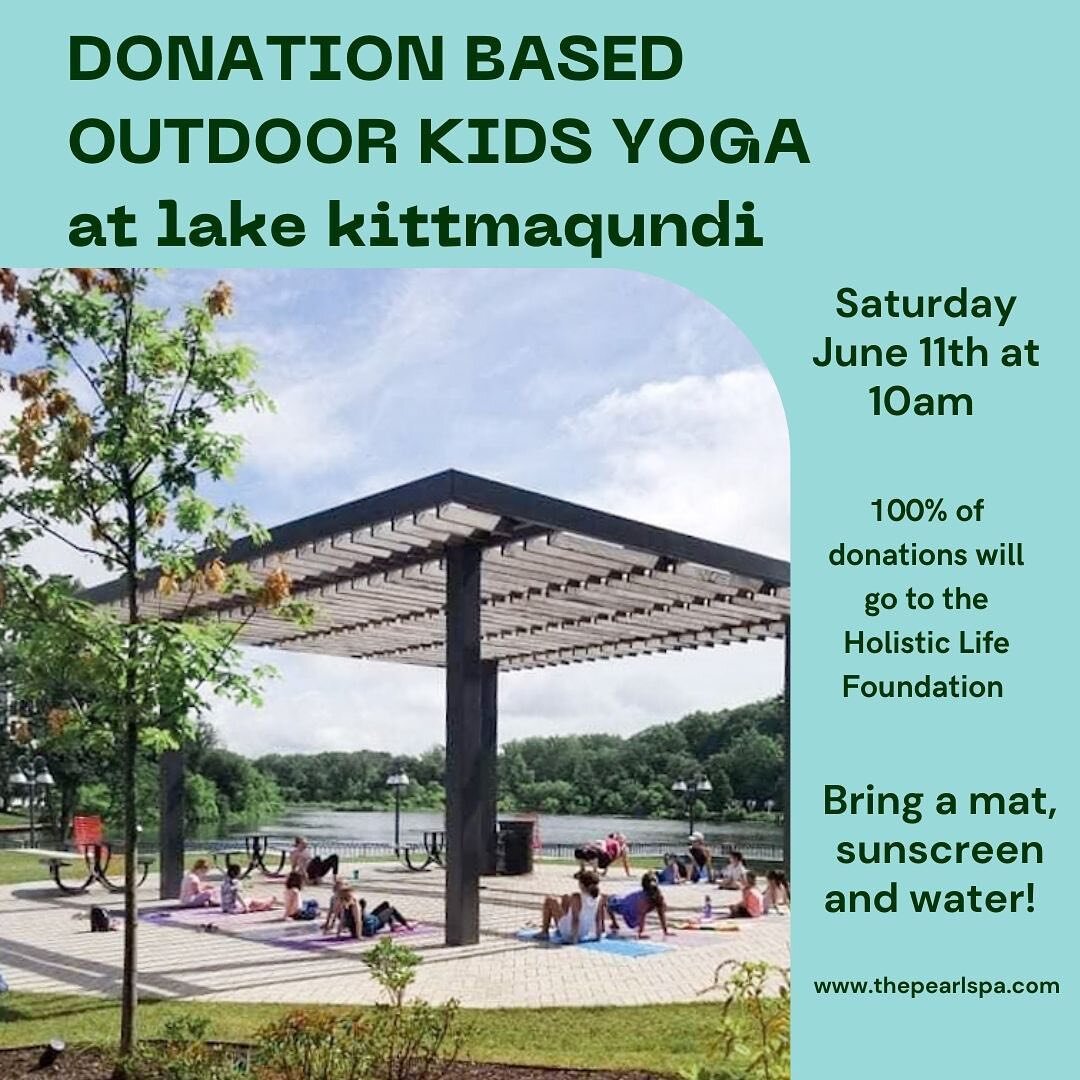 Join me Saturday, June 11th at 10am for a donation based kids yoga class outside Bailey Park in Columbia @thepearlspa 😊

In this 40 minute kids yoga class (appropriate for ages 4-10) we will explore our breath and our bodies through movement, games 