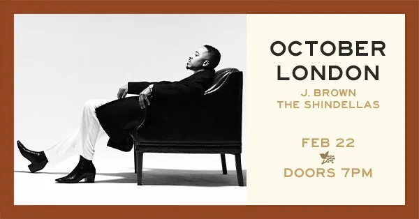 October London presents “The Rebirth of Marvin” Tour w/ J. Brown and ...