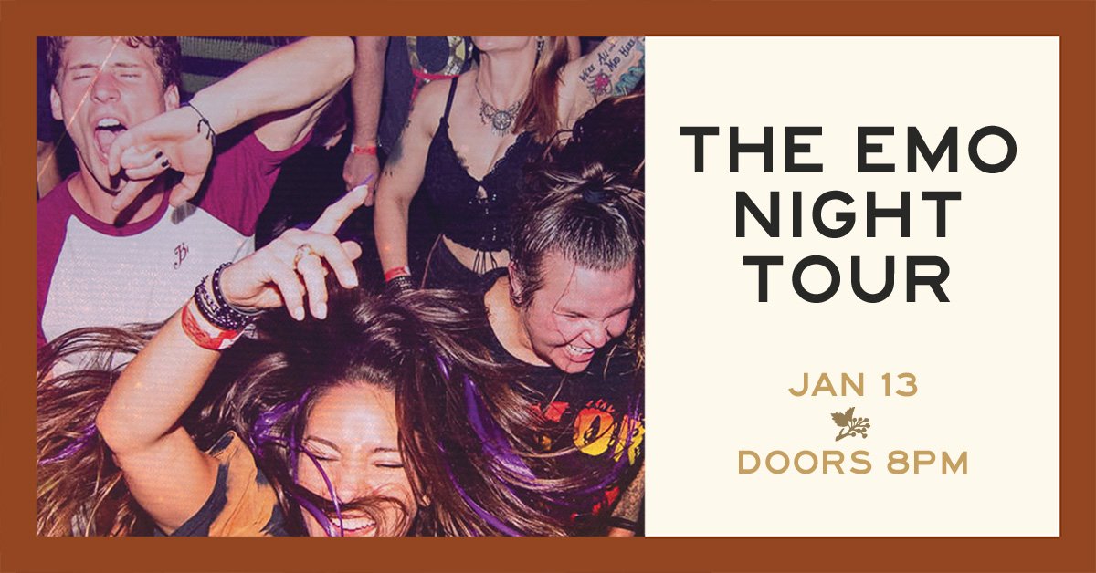 The Emo Night Tour — The Hawthorn