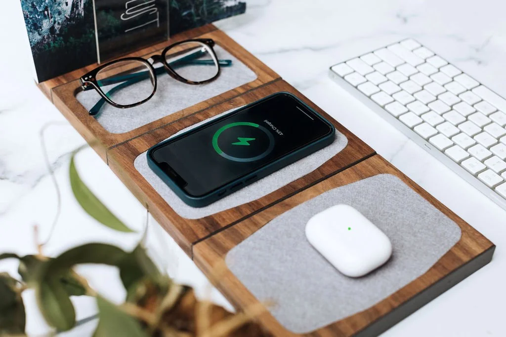 Clean Desk, Fully Charged — Photographing the Loma Living Modular Charging Dock