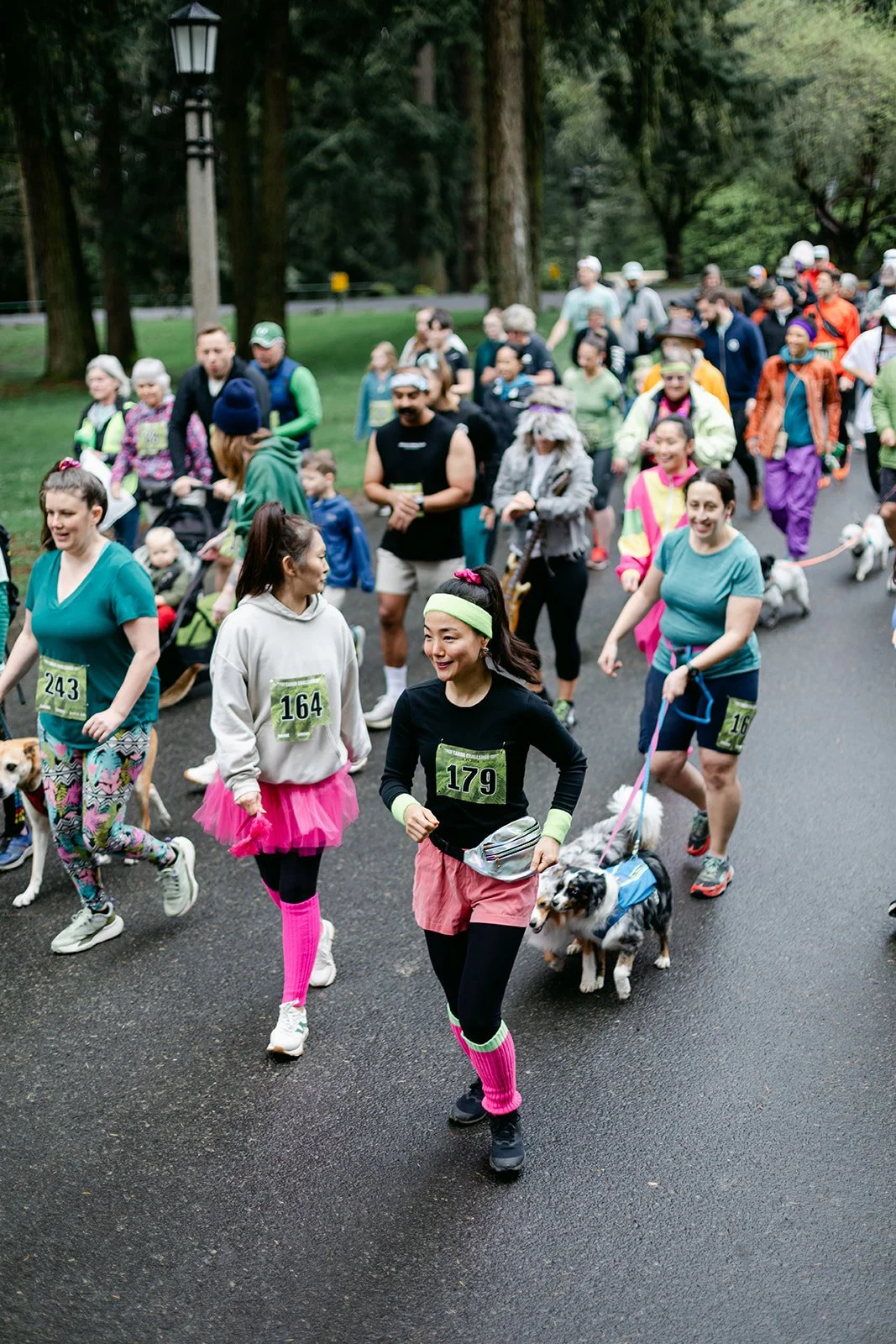 Tabor Challenge 5k at Mt. Tabor Park | Portland Event Photographer