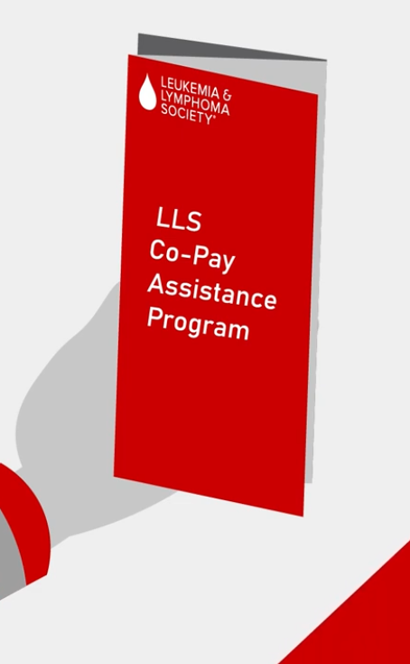 A pamphlet that reads L L S Co-pay assistance program