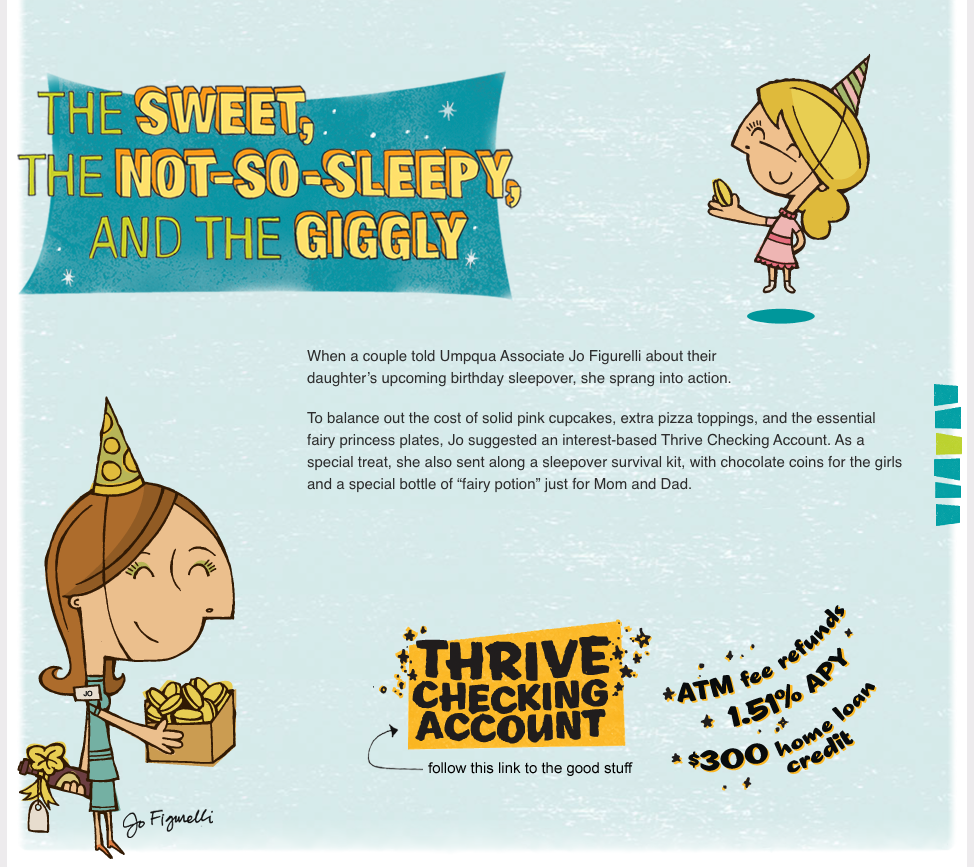 Landing page story 3: "The Sweet, The Not-So-Sleepy, and The Giggly"
