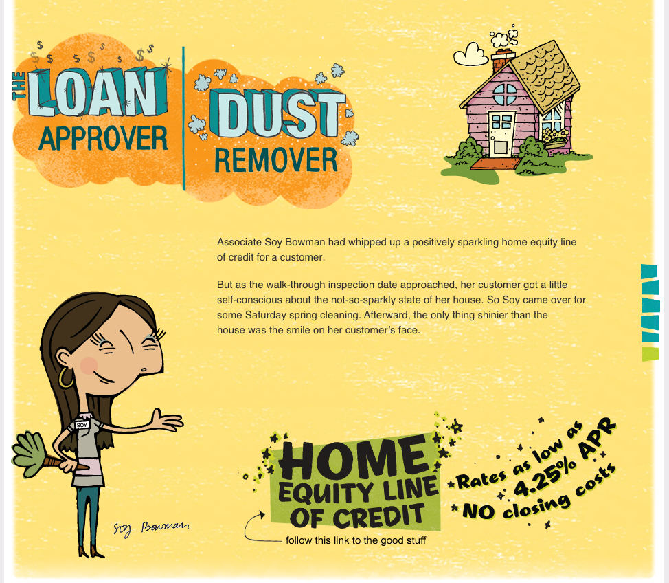 Landing page story 6: The Loan Approver Dust Remover