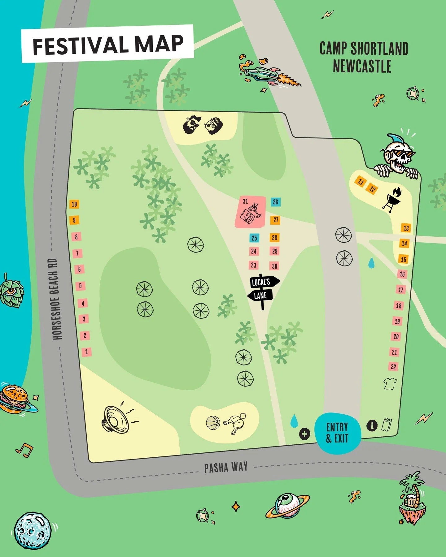 📍 The Festival Map is here! 🗺️🍻 Time to map out your day, rally the crew and plan your ultimate frothy adventure. 🤙🏼

Plot your course through every tap, tune, and tasty bite, and get ready to hit up ALLLL the festy faves from the Crafted Games 