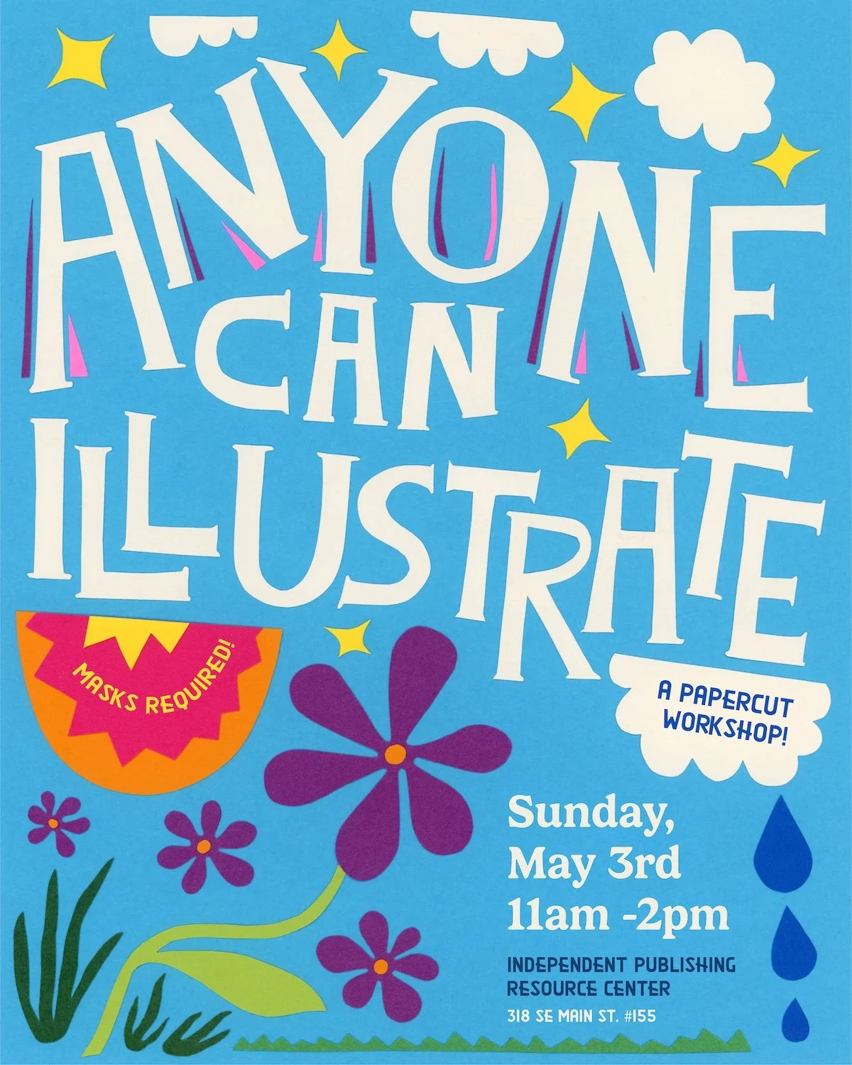 Anyone Can Illustrate: A Papercut Workshop!