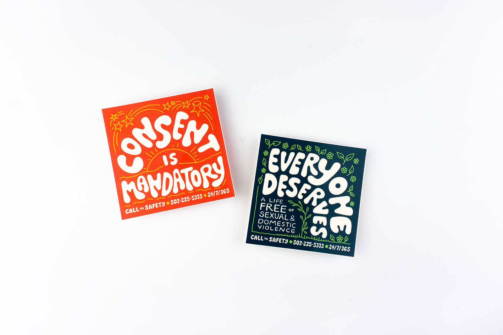 Design + Illustration / Call to Safety