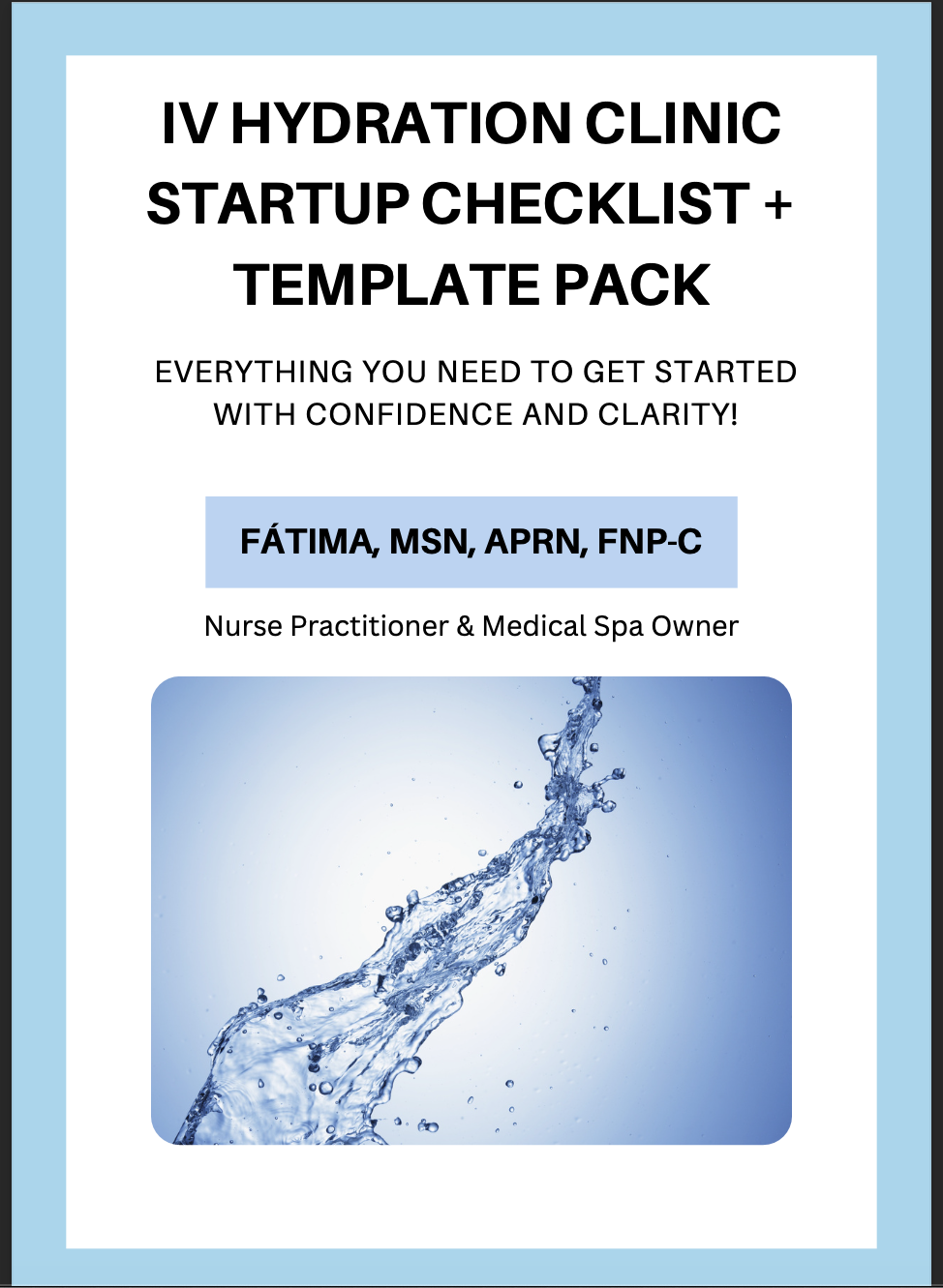 IV hydration business startup guide [e-book]