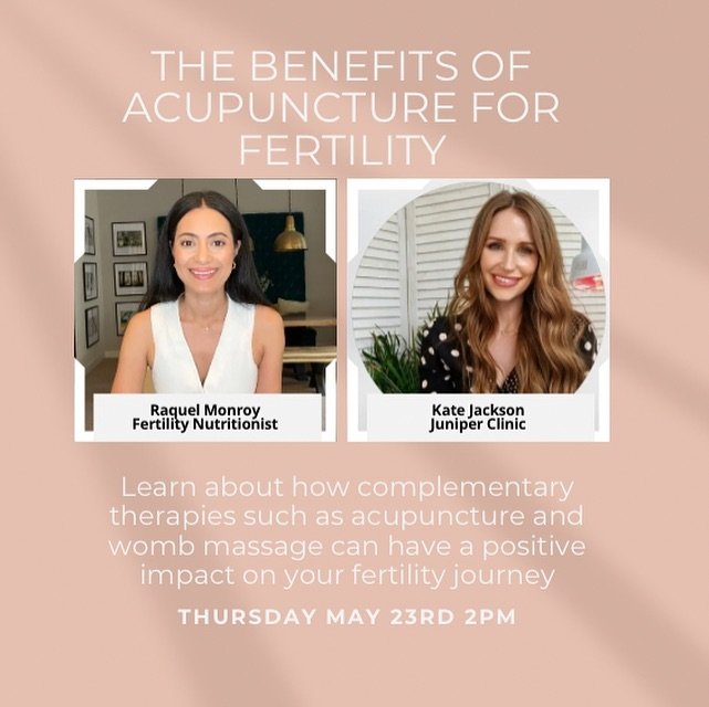 I&rsquo;m excited to be speaking with the lovely Kate @thecheshireacupuncturist, founder of @thejuniperclinic, one of the leading clinics for women&rsquo;s health &amp; fertility in the North West. We&rsquo;ll be discussing the benefits of acupunctur