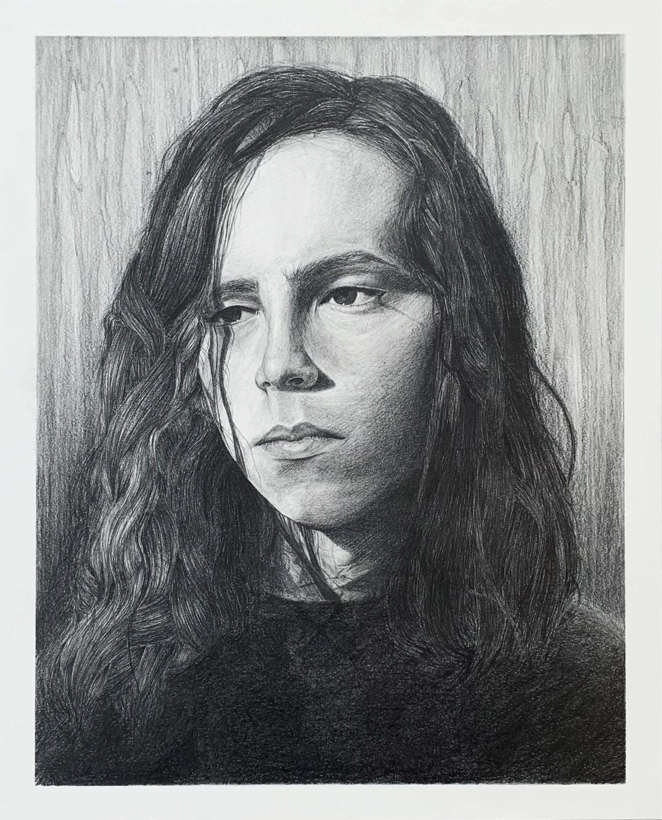 Self Portrait (2020)│Gouache - 18" x 24"