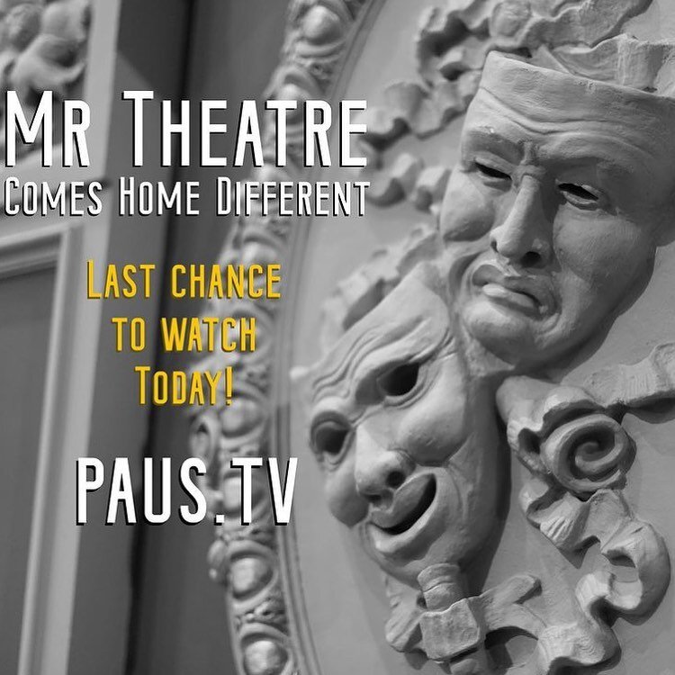Last orders please! We&rsquo;re live on @paus.tv until 10pm tonight. 

Check out these behind the scenes stills of our brilliant cast and crew. 

Supporting #theatreartistsfund 
Celebrating #theatrereopening 

#MrTheatreFilm #willeno #backonstage #lo