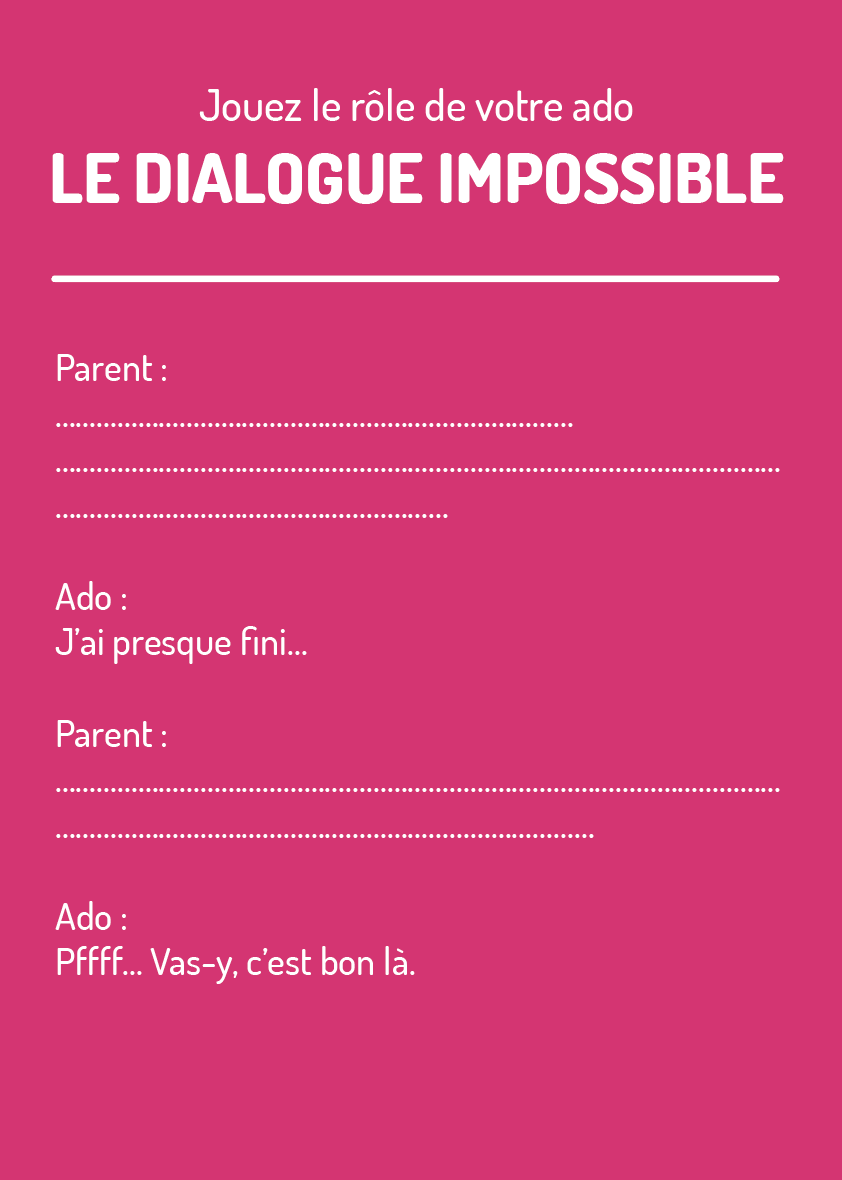 Dialogue de sourds