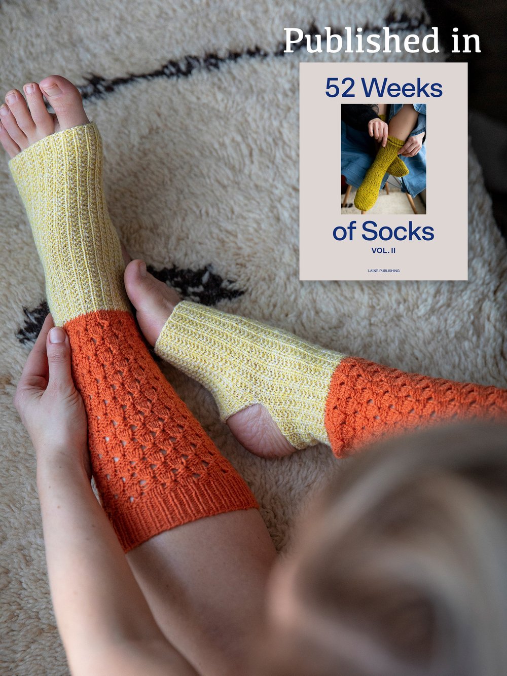 Knitted Yoga Socks